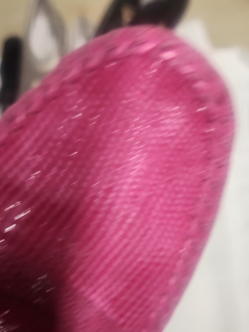 Vaneli Fuchsia Textured Slip-On Moccasins - Picture 5 of 8